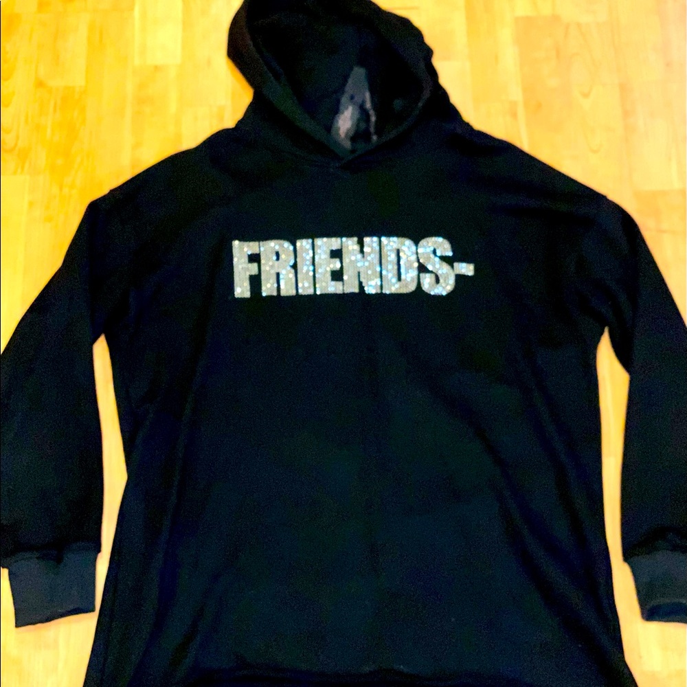 VLONE Rhinestone Friends Hoodie